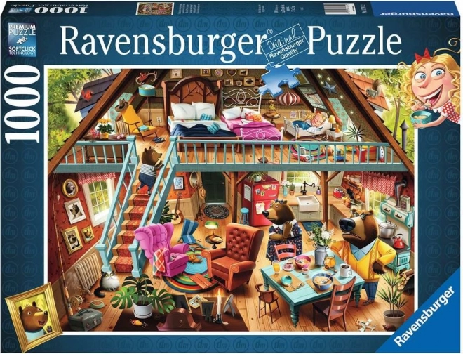 Puzzle 1000 elementów Porwanie Złotowłosej