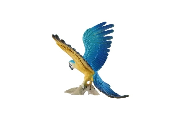 Ara ararauna plastikowy 9cm w woreczku