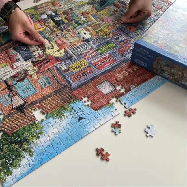 GIBSONS Puzzle Garnki i starocie za parę groszy 1000 elementów