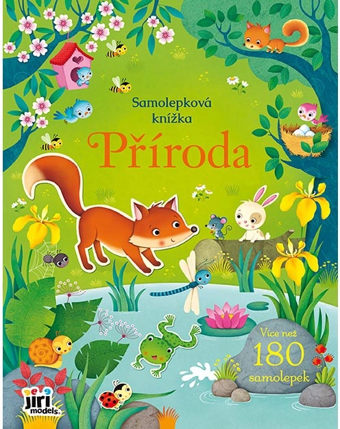 Książeczka z naklejkami Przyroda