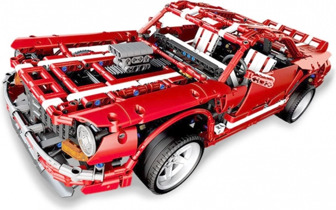 Realistyczny muscle car z ruchomymi elementami