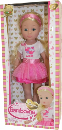 Laleczka Bambolina Amore 35 cm