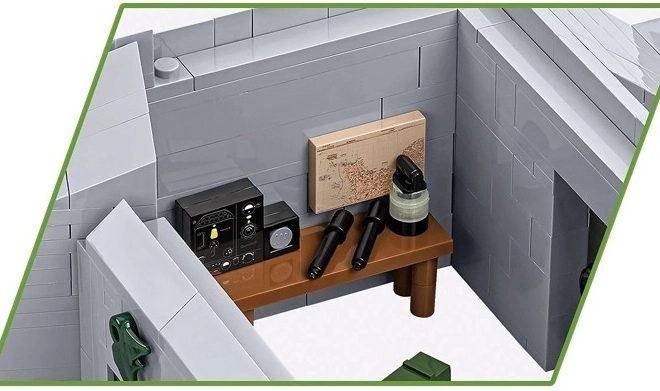 Bunkier Regelbau 667 z Klocków COBI