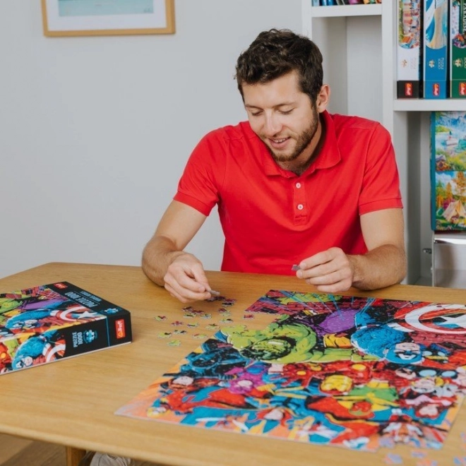 TREFL Puzzle Premium Plus Marvel: Bohaterowie Marvela 1000 elementów