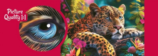 Puzzle Leżący lampart 500 elementów