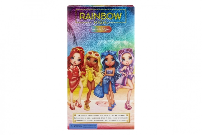 Rainbow High Fashion laleczka w stroju kąpielowym - Skyler Bradshaw