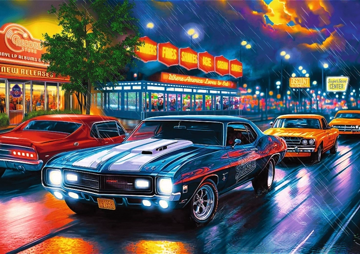 Trefl puzzle Premium Plus Nocna jazda 1000 elementów
