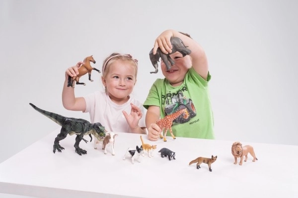 Sowa śnieżna plastik 5cm w woreczku