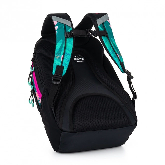 Plecak studencki + piórnik OXY Sport Tropic