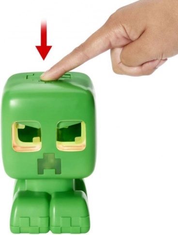 Mój pupil CREEPER ze światłami i dźwiękami
