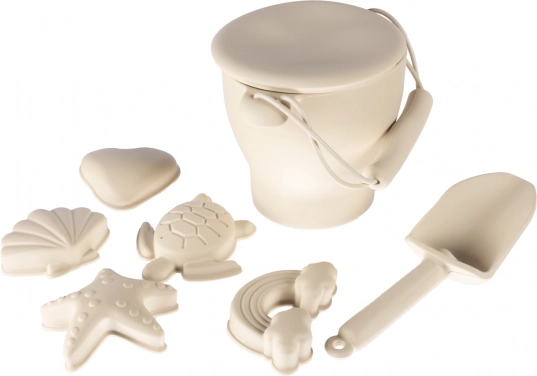 Silikonowy zestaw do piasku, Sand Beige