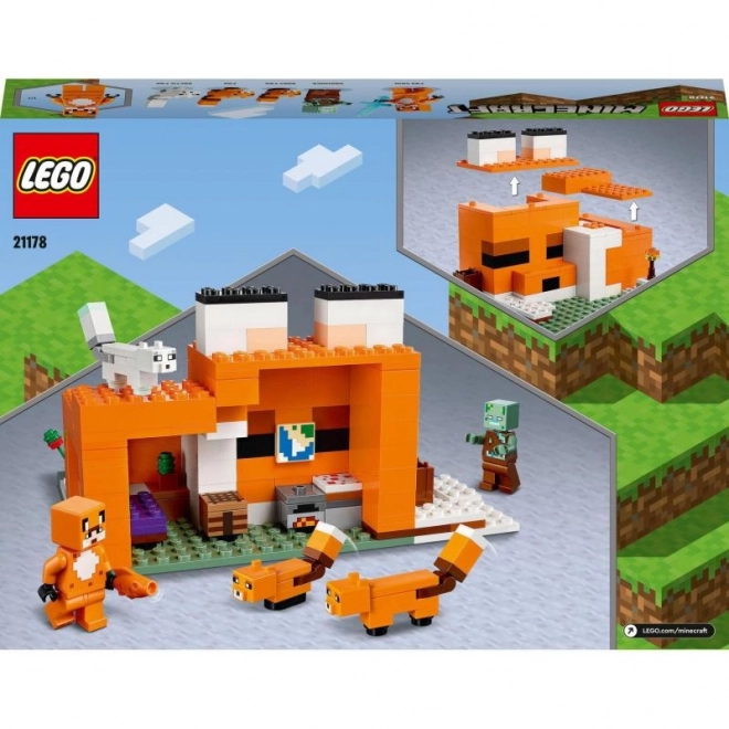 LEGO Minecraft 21178 Lisie domki