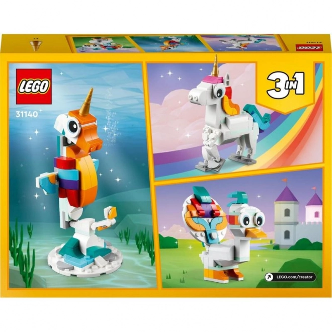 LEGO Creator 3w1 31140 Magiczny Jednorożec