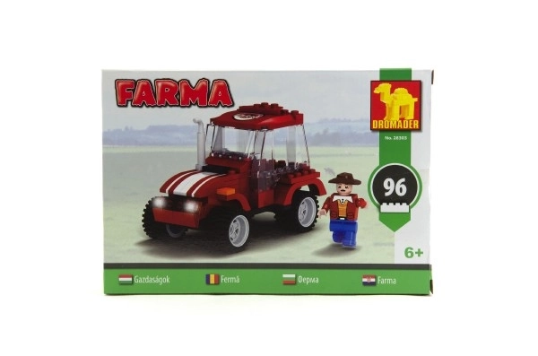 Klocki Dromader - traktor 96 szt.
