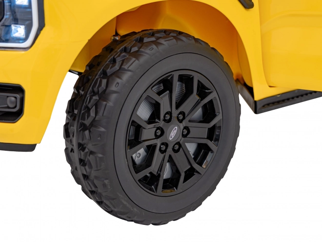 Dziecięcy elektryczny samochód Ford Ranger Lift żółty