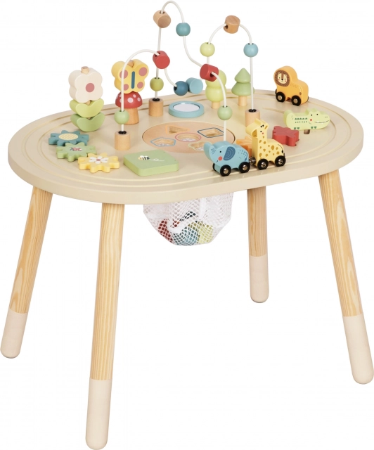 Drewniany Stolik Aktywności Safari TOOKY TOY
