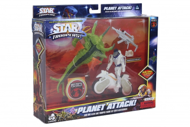Star Troopers bitwa z robakami i pojazdy desantowe
