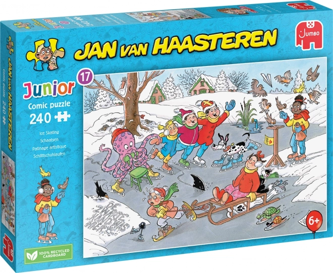 JUMBO Puzzle JvH Junior 17: Łyżwiarstwo 240 elementów