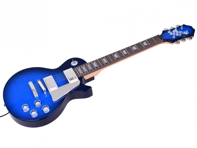Elektryczna gitara z mikrofonem i wzmacniaczem dla dzieci Karaoke