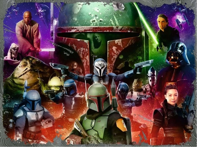 Puzzle 1500 elementów Ravensburger – Boba Fett, łowca nagród