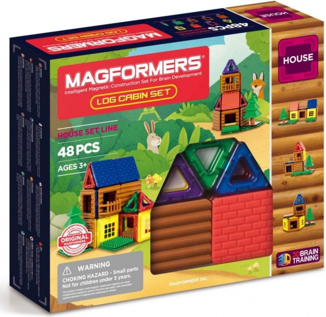 MAGFORMERS Mini zrąb 48 elementów