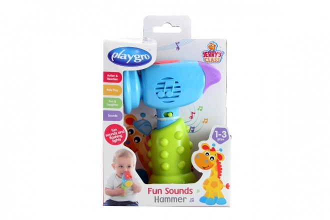 Playgro - Wesoły Młotek z Dźwiękami