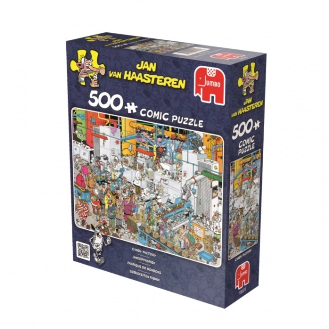 Jumbo puzzle fabryki słodyczy 500 elementów