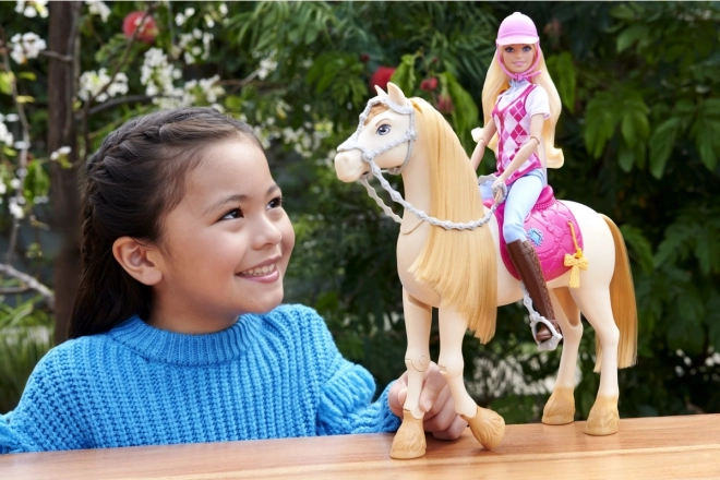 Lalka Barbie jeźdźczyni Malibu