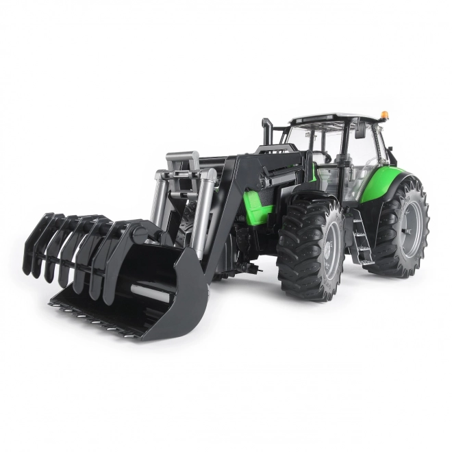Bruder traktor Deutz Agrotron X720 z przednim ładunkiem