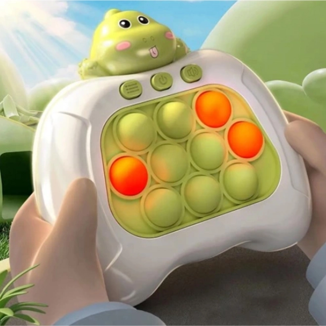 Woopie antystresowa gra POP IT Dinozaur zielony