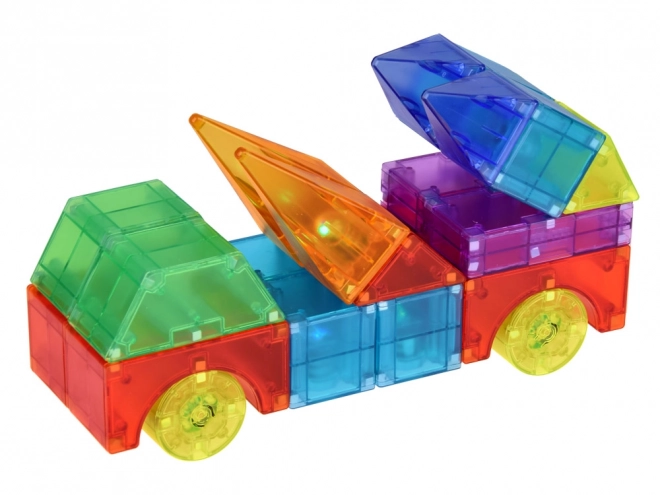 3D magnetyczne bloki Święcące magnetyczne bloki 64 sztuki ZA5240