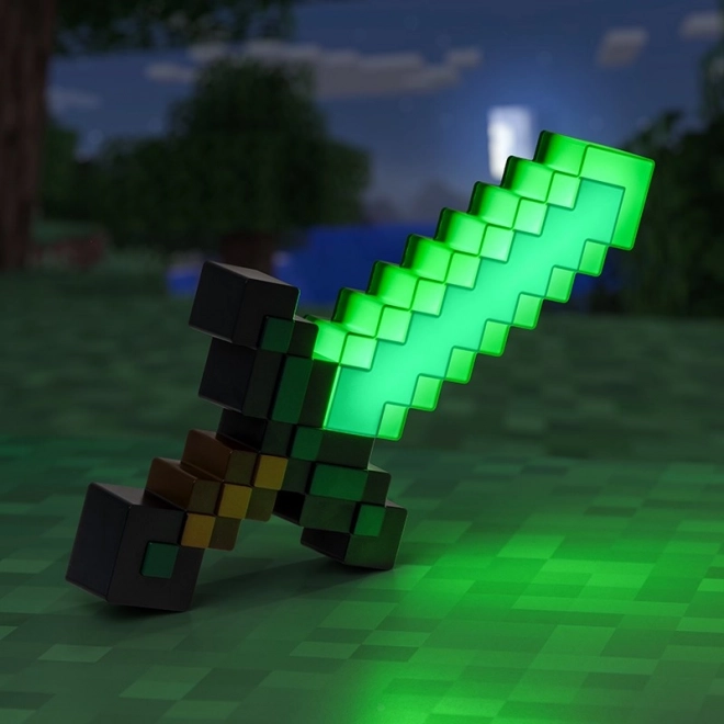 Światło Minecraft Diamentowy Miecz