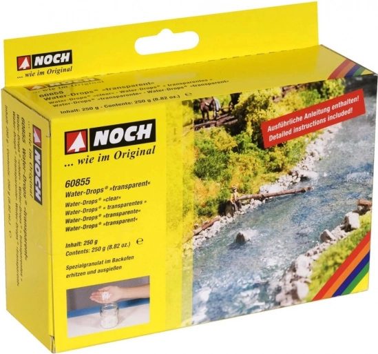 Modelowa woda przezroczysta Noch Water-Drops