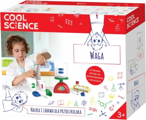 Cool Science edukacyjny zestaw z wagą dla dzieci