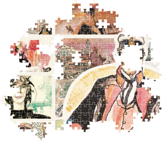 Puzzle 1000 elementów Corto Maltese: Daleka podróż