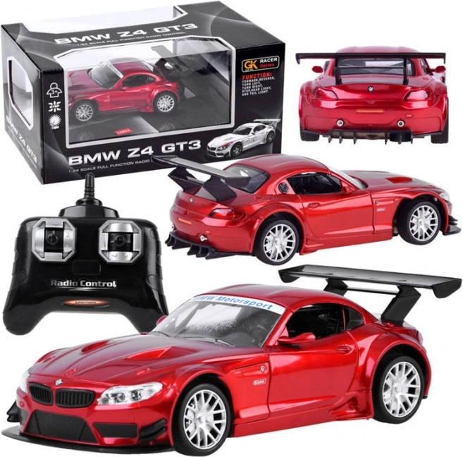Zdalnie sterowany samochód RC BMW Z4 1:24 – Czerwony