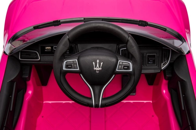 Auto elektryczne Maserati Ghibli różowe