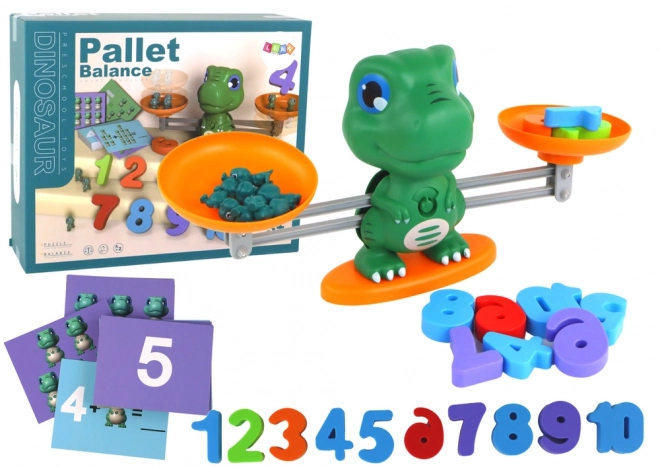 Edukacyjna zabawka Dinozaur Wagi Aktywności Matematyczne