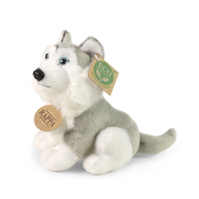 Pluszowy pies husky 16 cm ECO-FRIENDLY