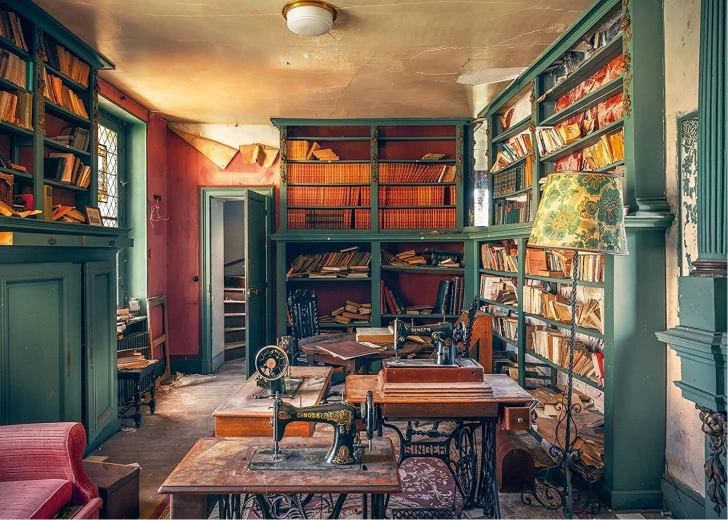 Ravensburger puzzle Zagubione miejsca: biblioteka muzyczna 1000 elementów