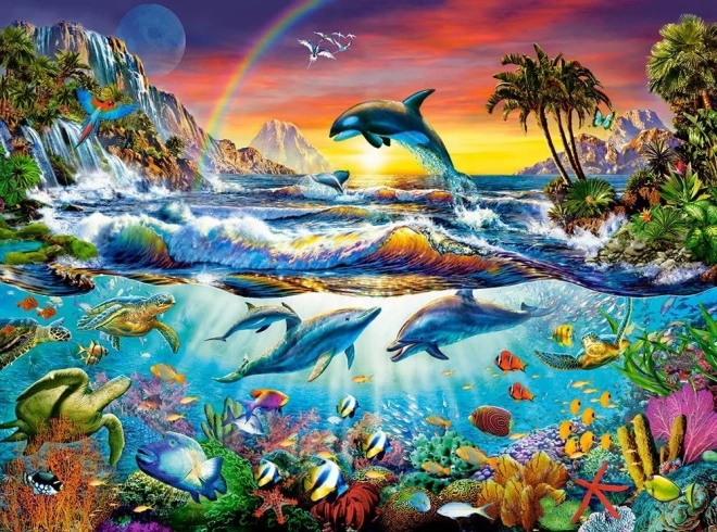 Rajska zatoka puzzle 3000 elementów