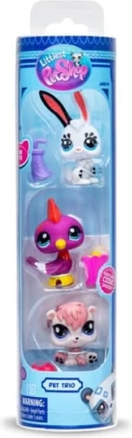 Littlest Pet Shop trio zwierzątek w tubie – seria 2