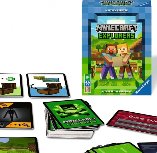 RAVENSBURGER Gra karciana Minecraft Explorers