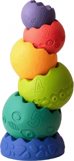 Układanie, wkładanie i nauka liczb