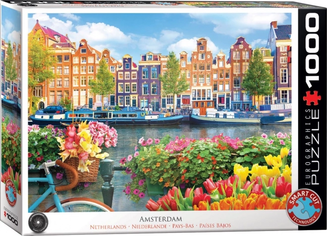 Puzzle Amsterdam 1000 elementów Eurographics