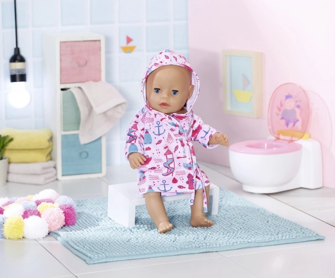 Szlafrok kąpielowy dla lalek BABY born 43 cm