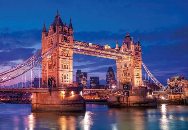 Puzzle 1000 elementów - Tower Bridge w nocy