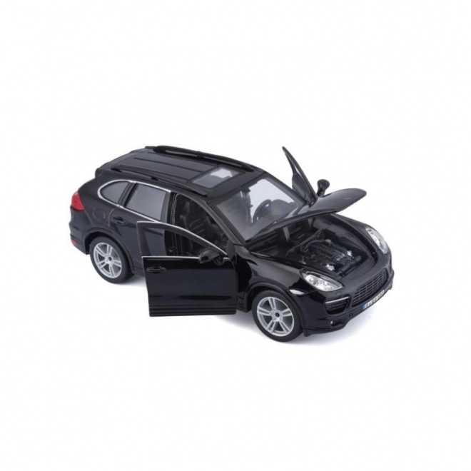 Metalowy model Porsche Cayenne Turbo czarny 1/24