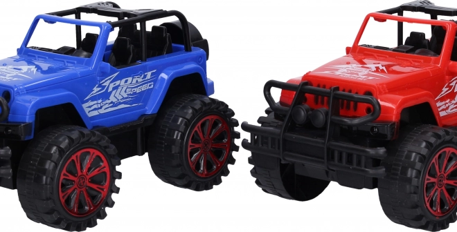 Auto terenowe 22 cm na napęd sprężynowy