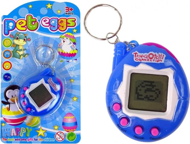 Elektroniczne zwierzątko TAMAGOTCHI – niebieskie